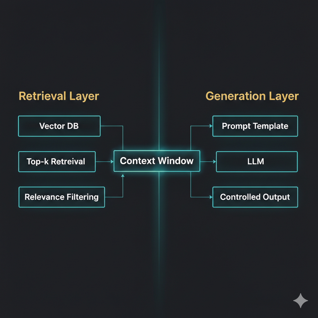 RAG tuning and evaluation loop diagram (R1–R5).