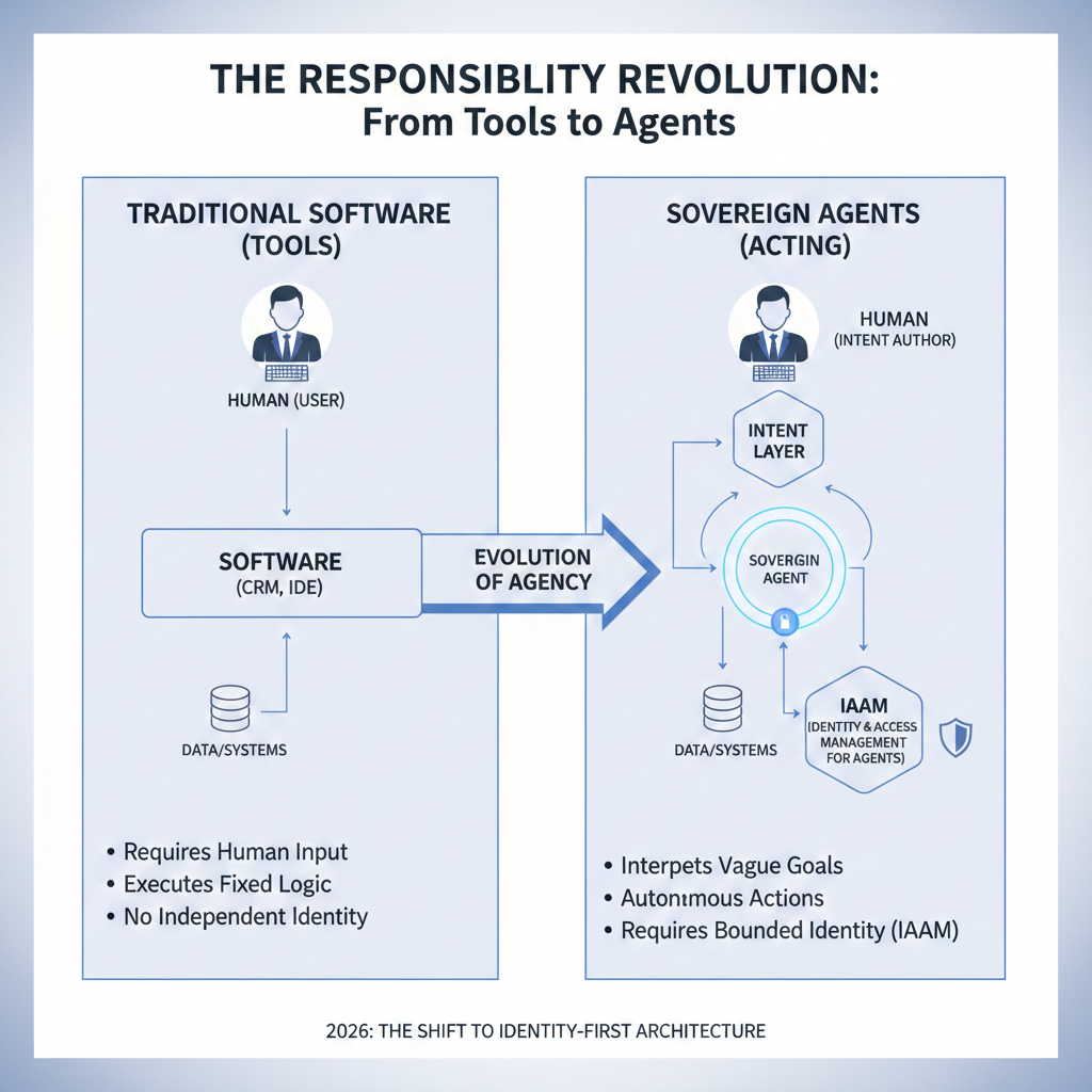 The Responsibility Revolution: From Tools to Agents — Identity-first architecture shift